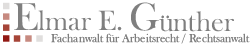 Rechtsanwalt Elmar E. Günther Logo